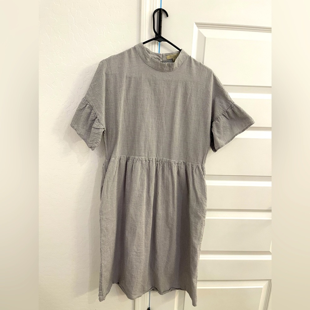 Roolee- Polagram Stripe Dress